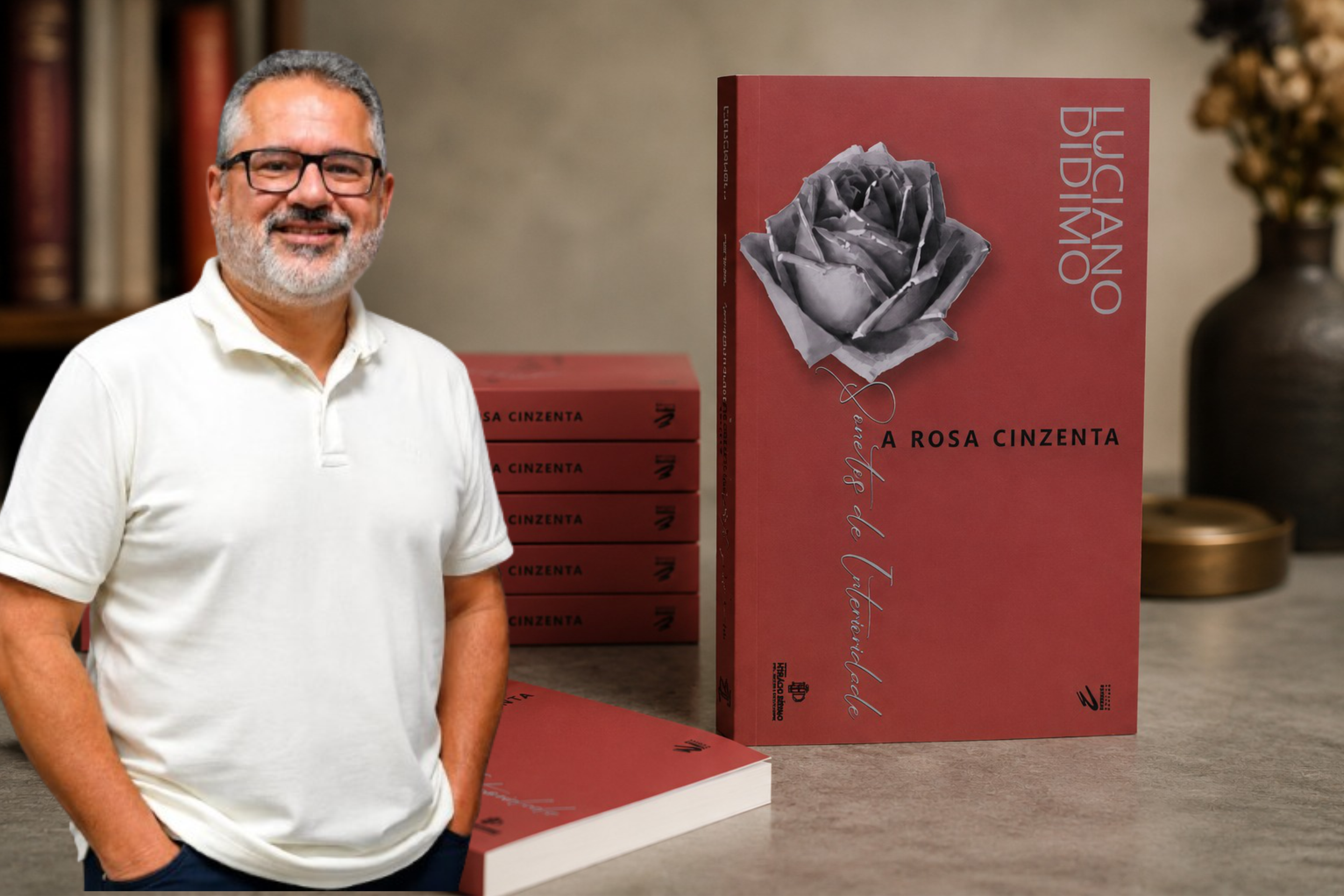 Luciano Dídimo lança A Rosa Cinzenta em espetáculo que une poesia, dança e música