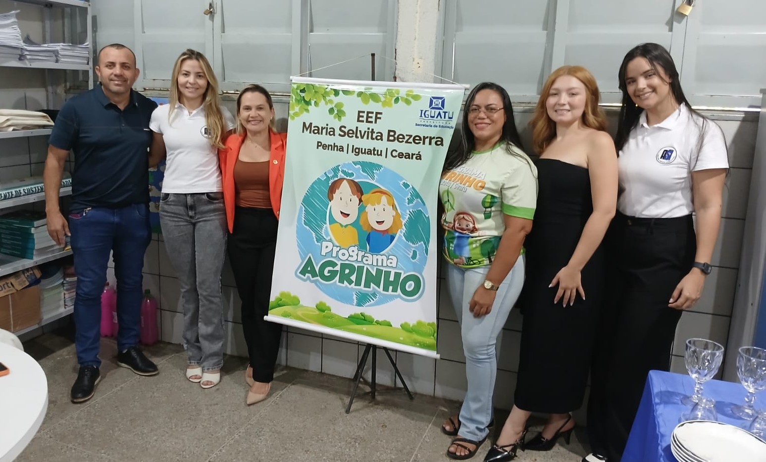ESCOLA MARIA SELVITA BEZERRA RECEBE VISITA DA VEREADORA LICIANE SILVA PARA APRESENTAÇÃO DO PROJETO VEREADORES MIRINS