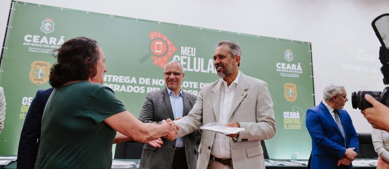 Meu Celular: forças de segurança do Ceará já recuperaram 18 mil aparelhos